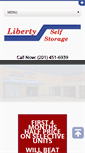 Mobile Screenshot of libertyselfstorage.org