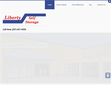 Tablet Screenshot of libertyselfstorage.org